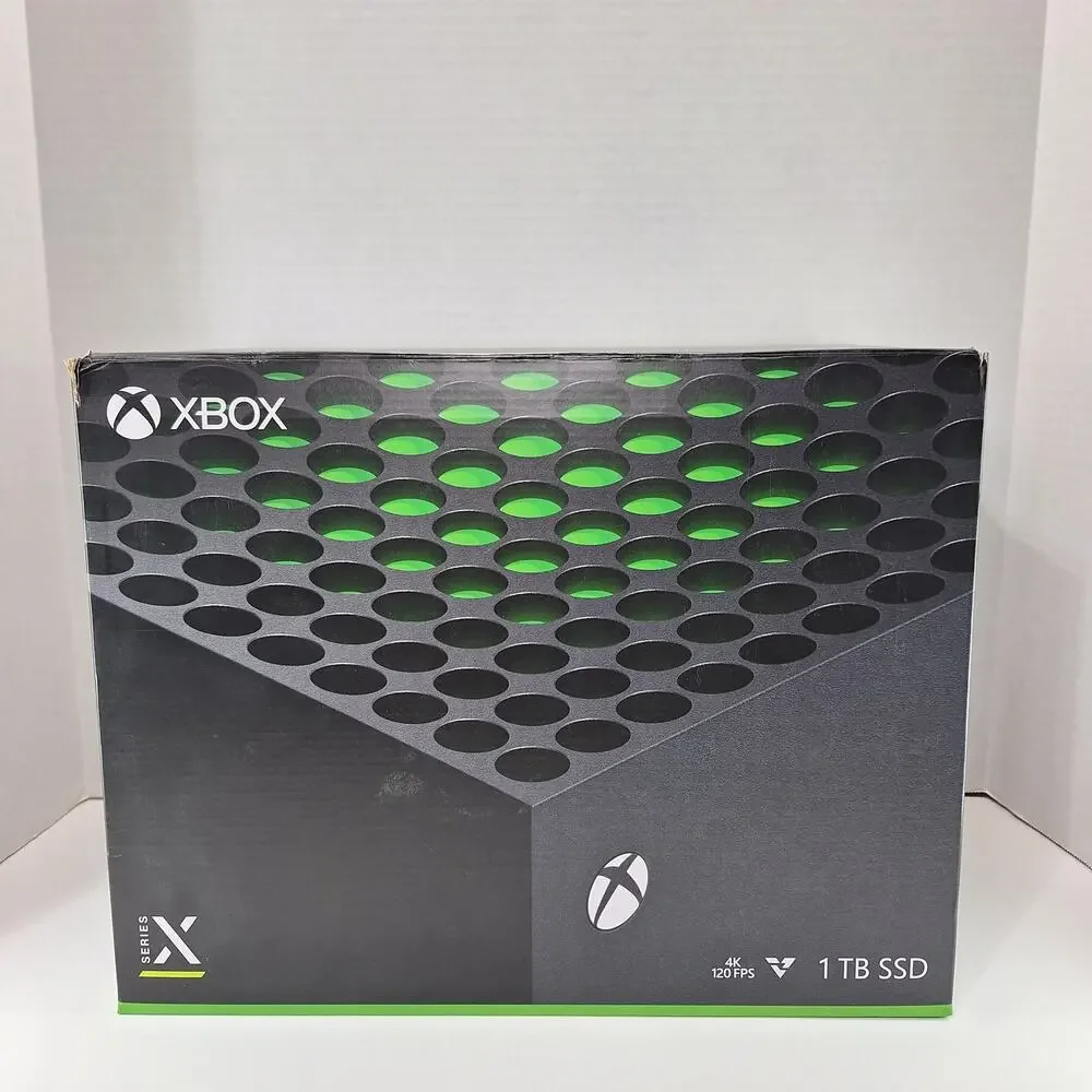 Microsoft Xbox Series X Black 1TB Model 1882 Empty Box & Packaging - No Console